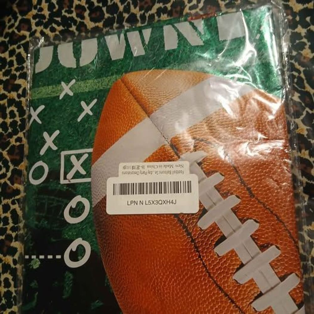 Football Party Balloon Set